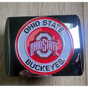 Chrome Ohio‎ State Buckeyes Hitch Cover Metal Officially Licensed Fanmats